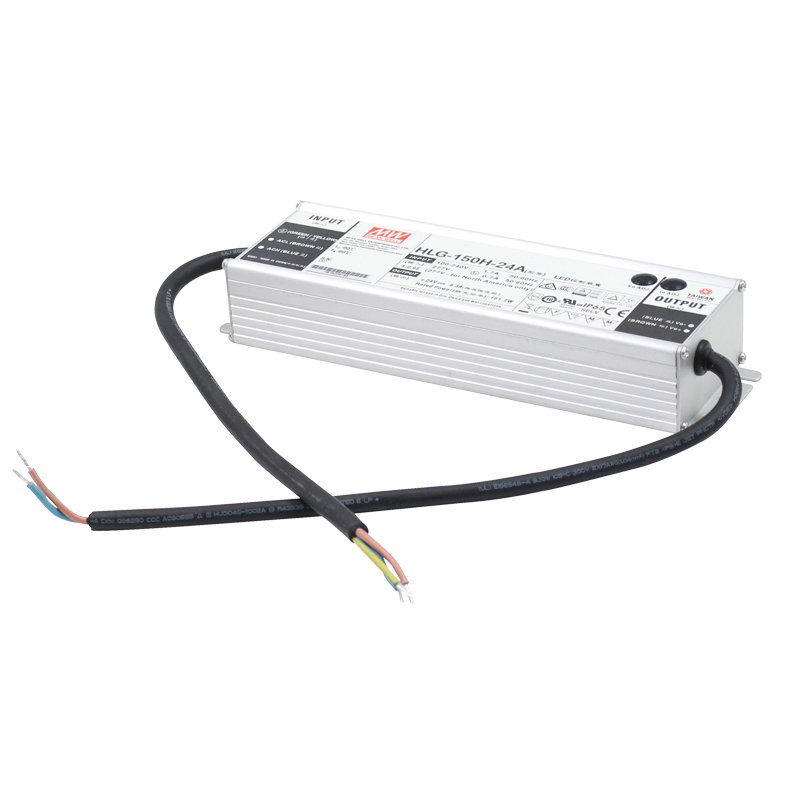 LEDJ Visio Meanwell IP65 HLG-150H-24A 150W 24V DC Power Supply/Driver LEDJ Visio Meanwell IP65 HLG-150H-24A 150W 24V DC Power Supply/Driver