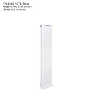 LEDJ White 1.5m Tri Truss Sleeve/Sock