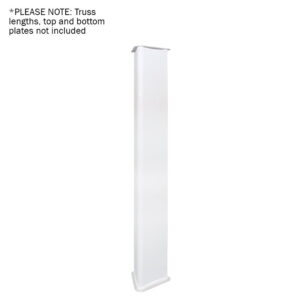 LEDJ White 2.0m Tri Truss Sleeve/Sock