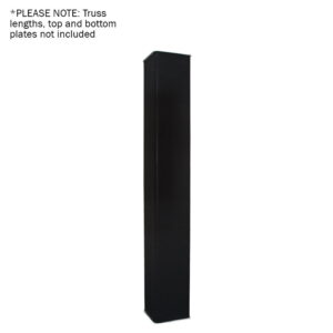 LEDJ Black 2.0m Quad Truss Sleeve/Sock