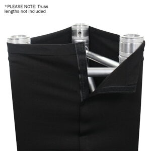 LEDJ Black 3.0m Tri Truss Sleeve/Sock