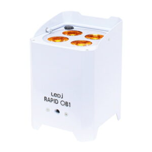 LEDJ Rapid QB1 RGBA (White Housing)