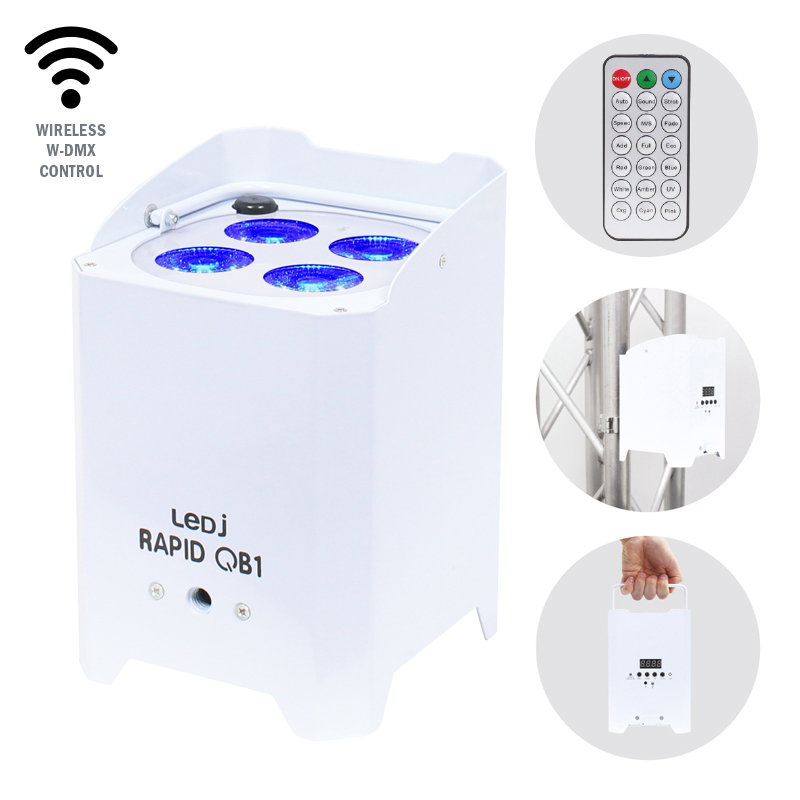 LEDJ Rapid QB1 RGBW (White Housing) LEDJ Rapid QB1 RGBW (White Housing)