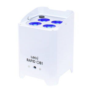 LEDJ Rapid QB1 RGBW (White Housing)
