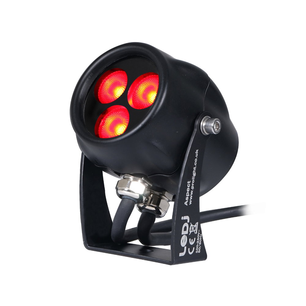 LEDJ Aspect Exterior 9W Red Feature Light LEDJ Aspect Exterior 9W Red Feature Light