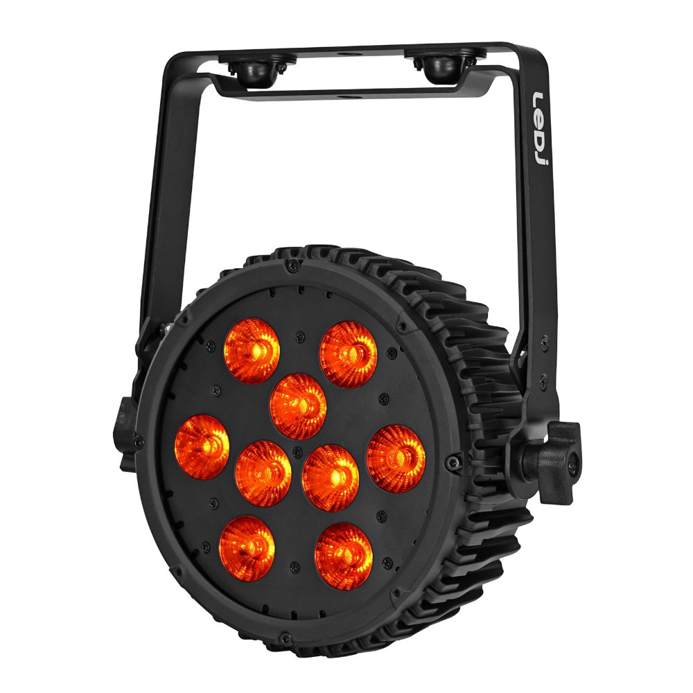 LEDJ Intense 9P10 PRO RGBWA LED Slim Par LEDJ Intense 9P10 PRO RGBWA LED Slim Par