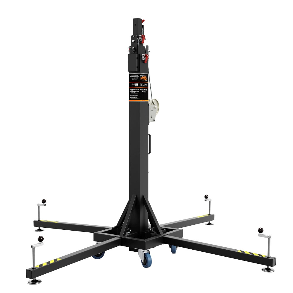 VMB TE-071B Telescopic Lifter 5.35m 220kg VMB TE-071B Telescopic Lifter 5.35m 220kg