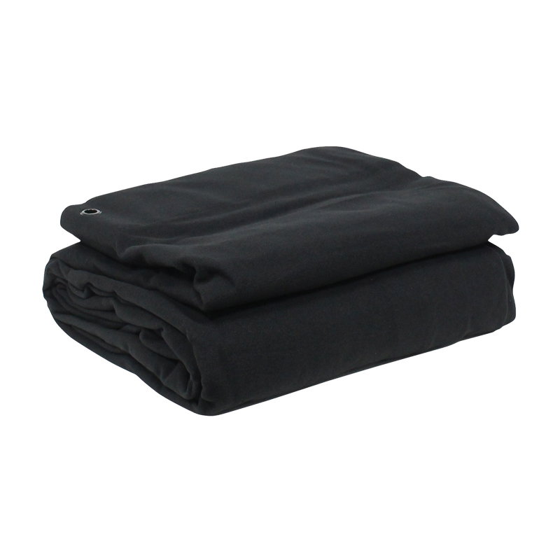 LEDJ 8 x 6m Black Serge Drape LEDJ 8 x 6m Black Serge Drape
