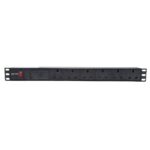 Penn Elcom 6-Way UK Plug Horizontal Rack Mount PDU
