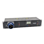 Penn Elcom 2U 32amp Two Channel Rack Mount PDU with Power Monitoring - C-Form Socket Input, PowerCon Mains Output