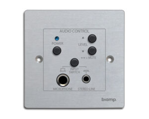 Apart ACPL Wired Remote Line/Mic Input Wall Plate for SDQ5PIR