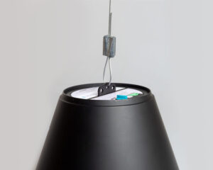 Apart P60DT-BL 6.5″ 2-Way Pendant Loudspeaker 100V Black
