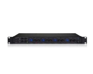 Apart ZONE4 4-Zone Stereo Mixer 1-Mic/Line 4-Line i/p 1U