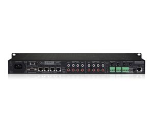 Apart ZONE4 4-Zone Stereo Mixer 1-Mic/Line 4-Line i/p 1U