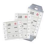 Biamp Impera Echo 8-Button Control Pad White