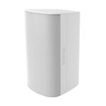 Biamp EX-S8 8″ IP54 2-Way Coaxial Speaker with Tilt Bracket White