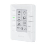 Biamp Impera Uniform 8-Button E Ink Control Pad with Ethernet White