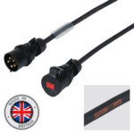 Elumen8 40m 32A Male - 32A Female 3PH 6mm 5C Cable