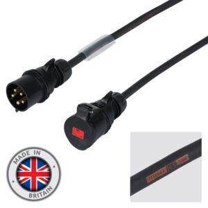 Elumen8 40m 32A Male - 32A Female 3PH 6mm 5C Cable