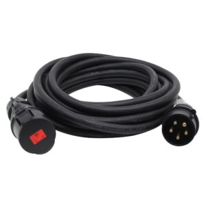 Elumen8 50m 32A Male - 32A Female 3PH 6mm 5C Cable