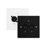 ChamSys GeNetix GW2I PoE Wall Mount Node 2x DMX In Ports UK Backbox