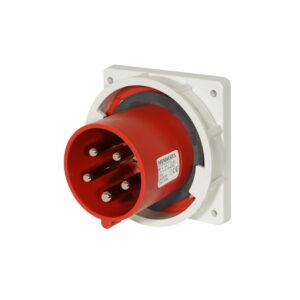 Mennekes 63A 415V 3P+N+E Panel Mount Inlet (3658)