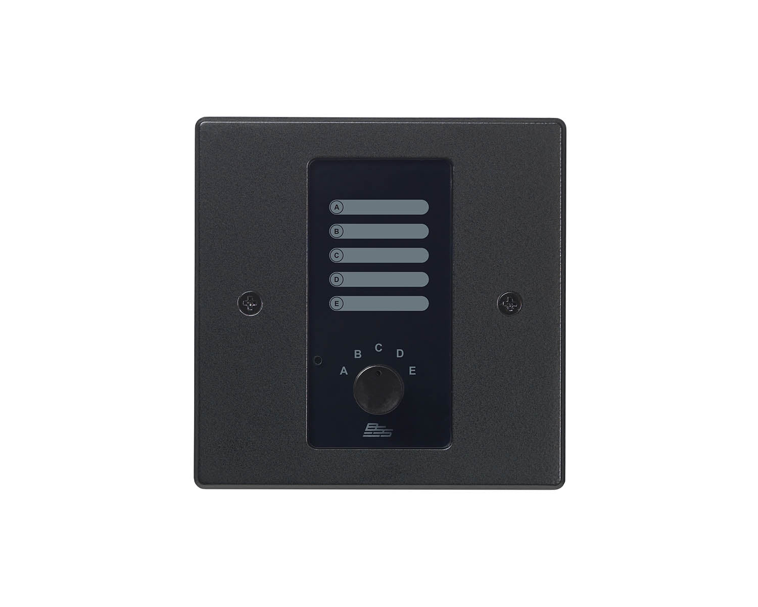 BSS AC-5S Analogue Controller with 5 Position Source Selector Blk BSS AC-5S Soundweb Contrio Analogue Wall Controller, Black - 5-Position Source Selector (BSSAC5S-BLK-V-EU)