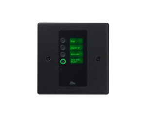 BSS Contrio EC-4B Soundweb London Ethernet Wall Controller, 4 Buttons, Black (EU)