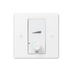 BSS EC-V Soundweb Contrio Ethernet Wall Controller, White - Volume Control (BSSECV-WHT-M-EU)