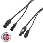 Elumen8 5m Combi Cable, IP65 TR1 Power + 5-Pin DMX 1.5mm² (CABL1204)