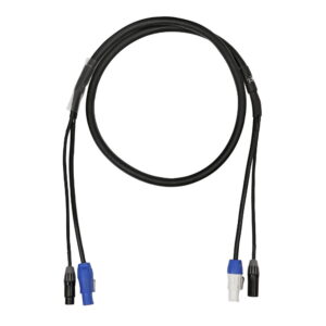 Elumen8 2m Seetronic PowerTwist & 3-Pin DMX Combi Cable 1.5mm² (CABL1242)