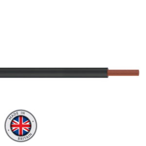 Elumen8 Tri-Rated Switchgear Panel Wire 1.5mm² 100m, Black (CABL1900)