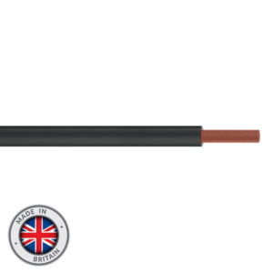 Elumen8 Tri-Rated Switchgear Panel Wire 2.5mm² 100m, Black (CABL1912)