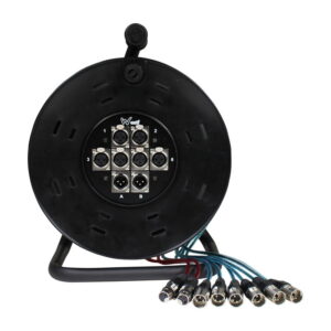 W Audio XLR Multicore Drum 6/2 Stage Loom 25m (CABL196)