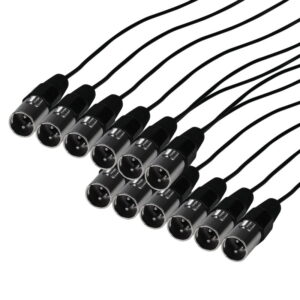 W Audio CABL201 10m 12-Way XLR Multicore Cable