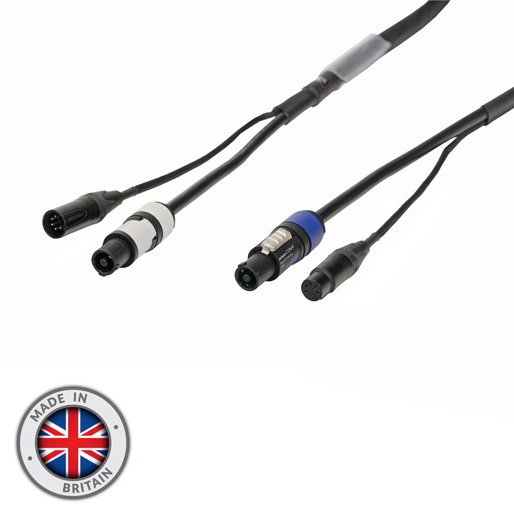 Elumen8 1m Combi 2.5mm Neutrik powerCON / 5-Pin DMX Cable Elumen8 1m Combi 2.5mm Neutrik powerCON / 5-Pin DMX Cable (CABL2010)