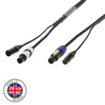 Elumen8 3m Combi powerCON to 5-Pin DMX Cable (CABL2033)