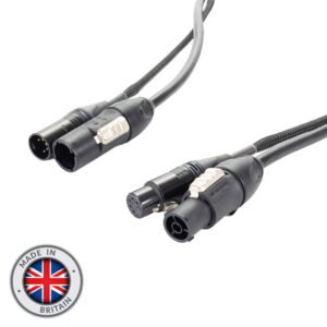 Elumen8 1.5m Combi powerCON TRUE1 to 5-Pin DMX Cable (CABL2071)