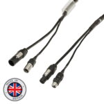 Elumen8 2m Combi 1.5mm² powerCON TRUE1 / IP65 5-Pin DMX Cable (CABL2092)
