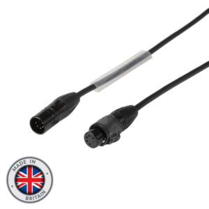 Elumen8 10m 5-Pin Seetronic Male-Female IP65 XLR DMX Cable (CABL2476)