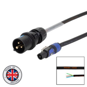 Elumen8 20m 16A to powerCON 2.5mm Power Cable (CABL879)