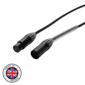 Elumen8 20m 5-Pin Seetronic XLR Male to Female DMX Cable (CABL2888)