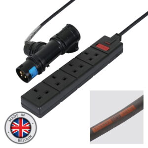 Elumen8 2m 16A T-Connect to 4 Way 13A Extension Cable (CABL294A)