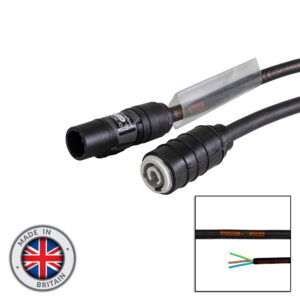 Elumen8 0.5m powerCON B-Type to Neutrik TRUE1 2.5mm Cable (CABL3500)