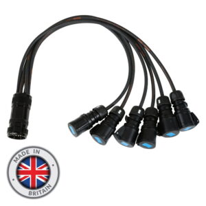 Elumen8 Socapex 19-Pin to 6 x 16A Fan-Out Cable 2.5mm² (CABL465)