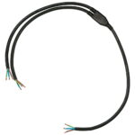Elumen8 Moulded Y-Split 2-Way Power Cable 0.5m 2.5mm Bare Ends (CABL559)