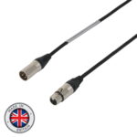 Elumen8 Neutrik XLR Male to Female Microphone Cable Silver 20m (CABL928)