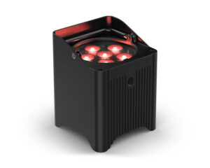 CHAUVET DJ Freedom Par T6 Battery Uplighter 6x3W RGB LED, Black (FREEDOMPART6)
