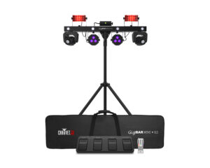 CHAUVET DJ GigBAR Move + ILS 5in1 Lighting Bar Mover/Derby/Wash/Laser/Strobe