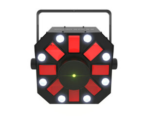 Chauvet DJ Swarm 5 FX ILS 3-in-1 LED Effect - RGBAW Derby, Red/Green Laser & White Strobe (SWARM5FXILS)